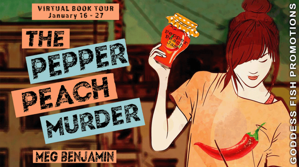 Author Interview Meg Benjamin: The Pepper Peach Murder